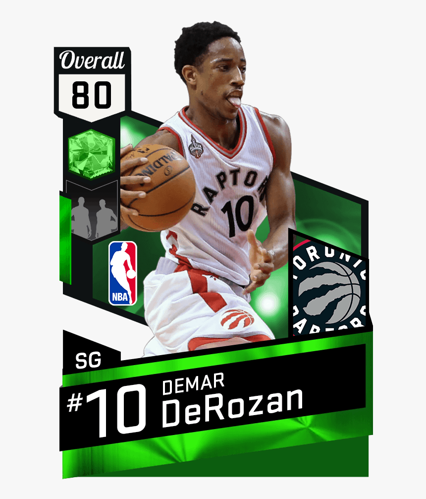 Mtdb Nba 2k17 - Demar Derozan Nba 2k17, HD Png Download