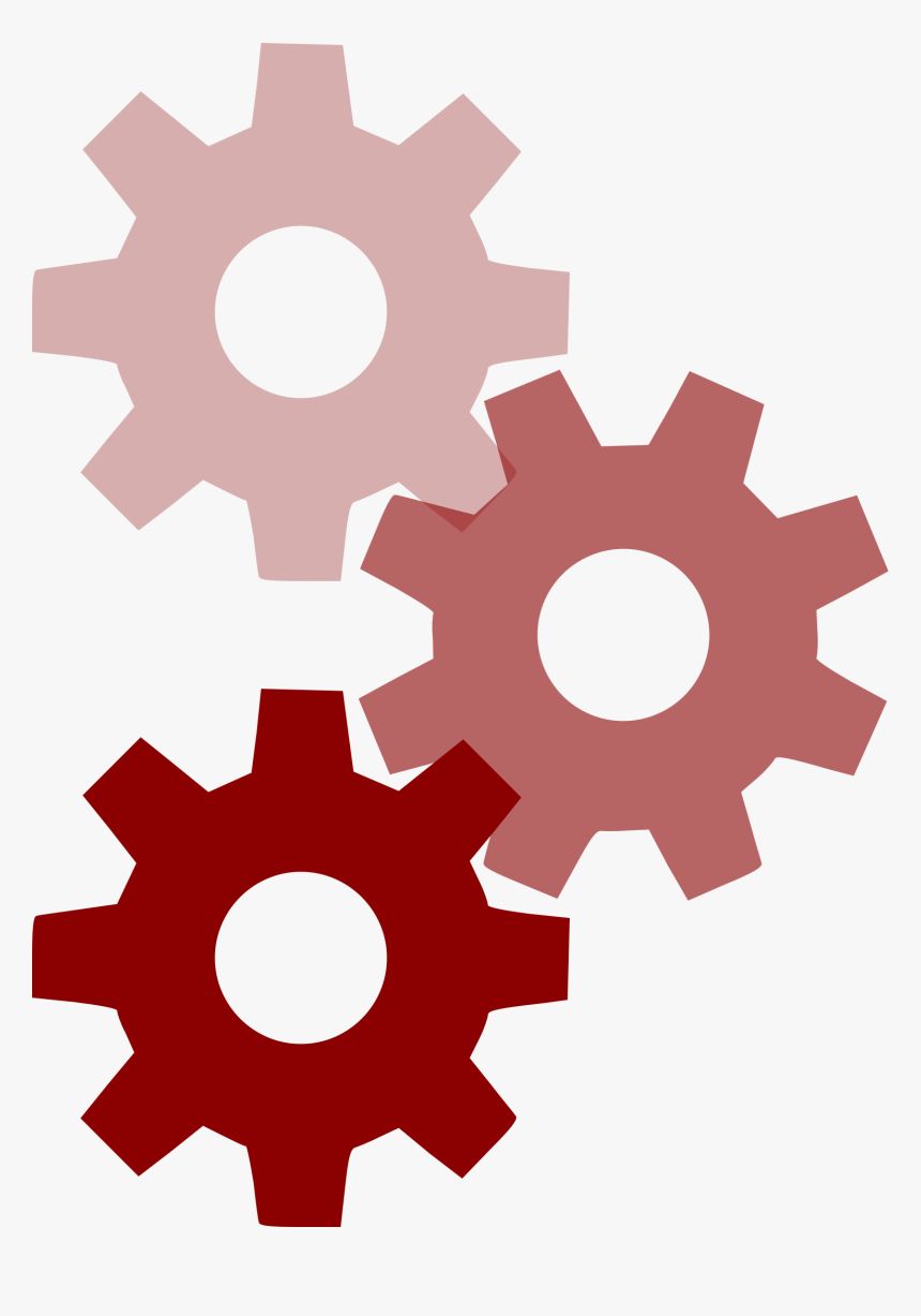 Pink,flower,angle - Transparent Gears Clipart, HD Png Download
