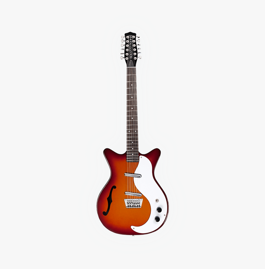 Danelectro 12 String Black, HD Png Download