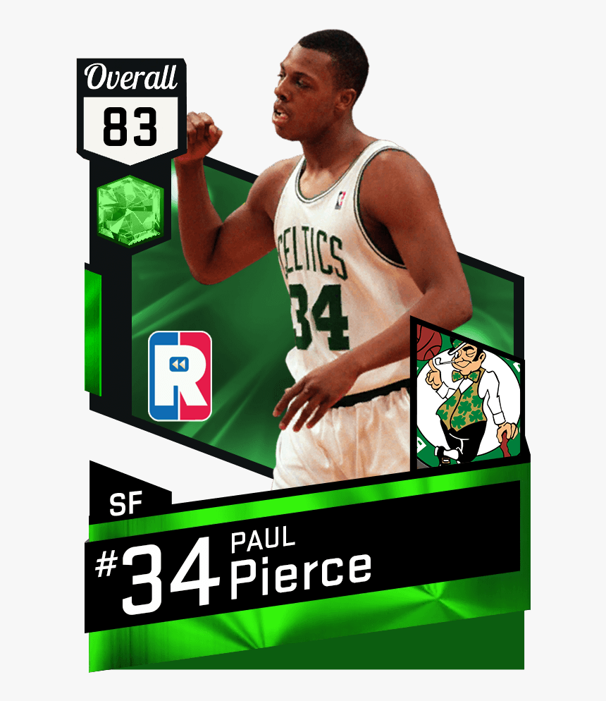 Paul Pierce Png - Nba 2k17 Larry Bird, Transparent Png