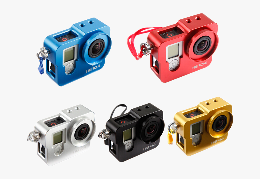 Aluminium Protective Housing For Gopro Hero 3 /4 - Gopro, HD Png Download