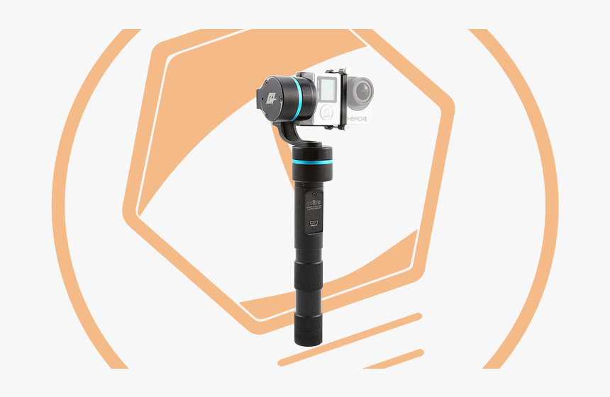 Gopro Hero 4 Gimbal Video Camera Hd Png Download Transparent