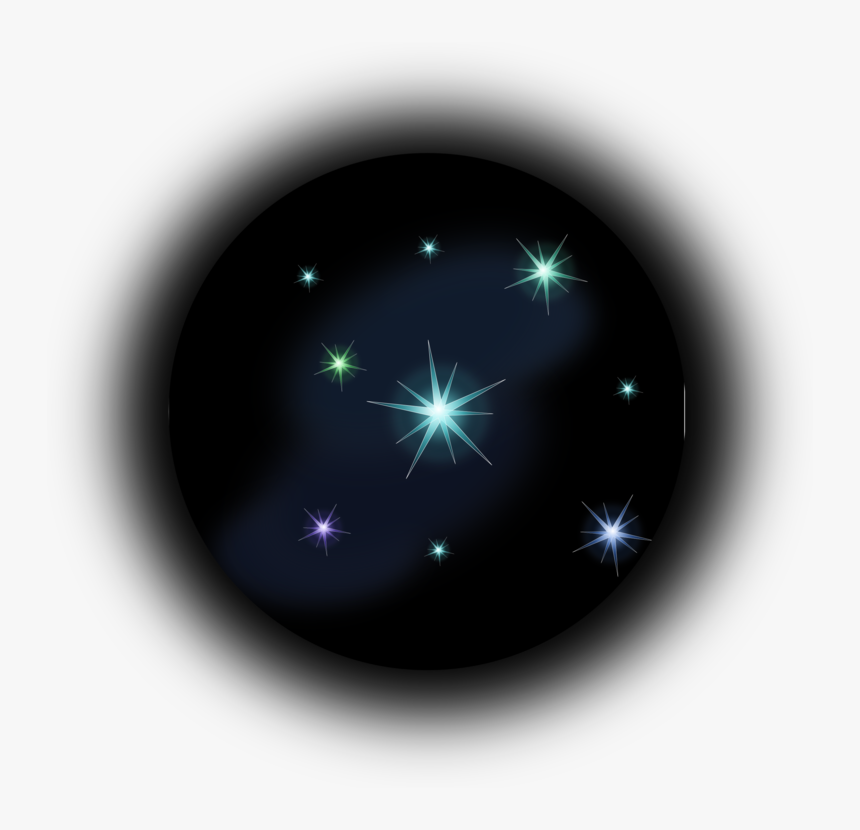 Atmosphere,star,space - Circle, HD Png Download