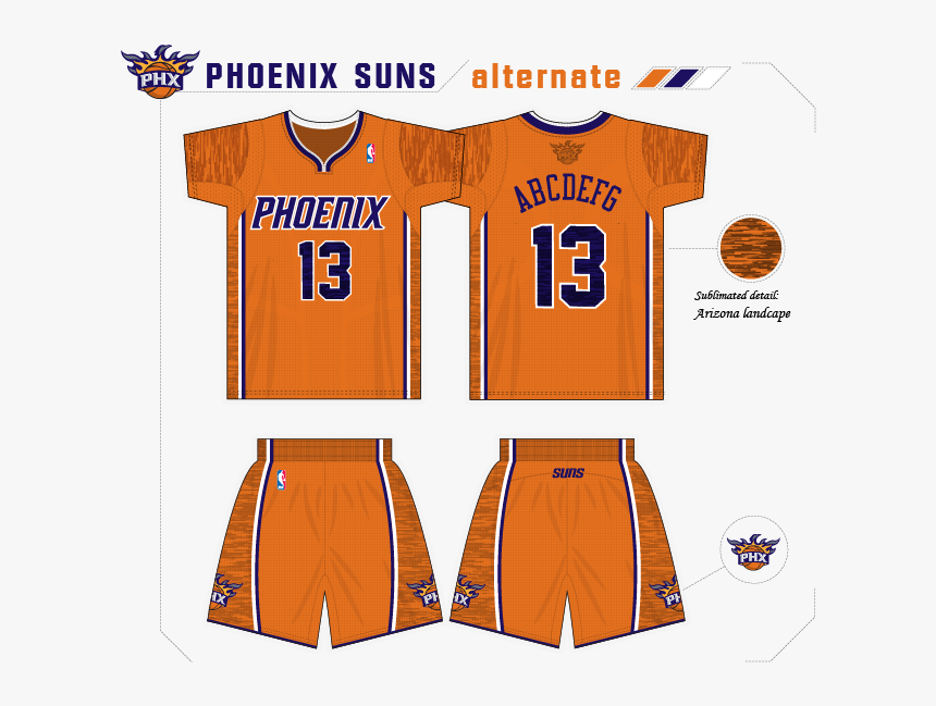 Sunsconcept-1 - Phoenix Suns, HD Png Download
