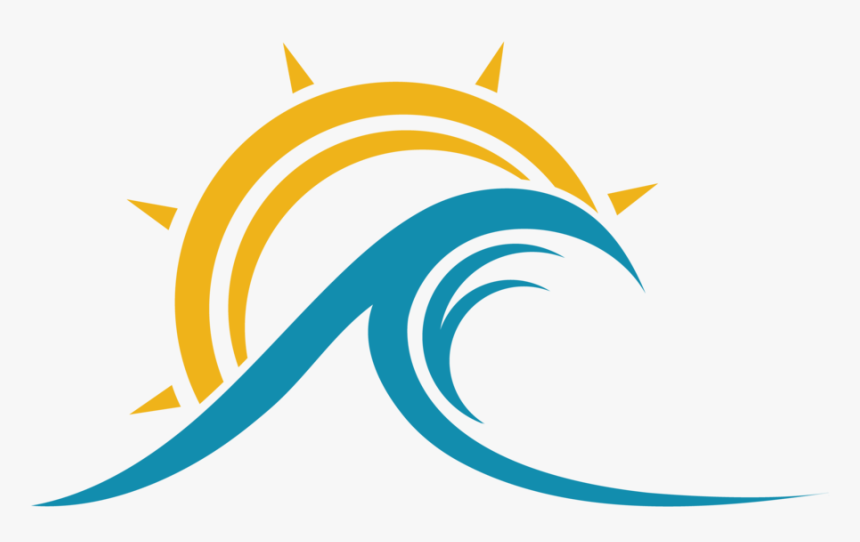 Clipart Waves Sun - Sun Wave Clip Art, HD Png Download
