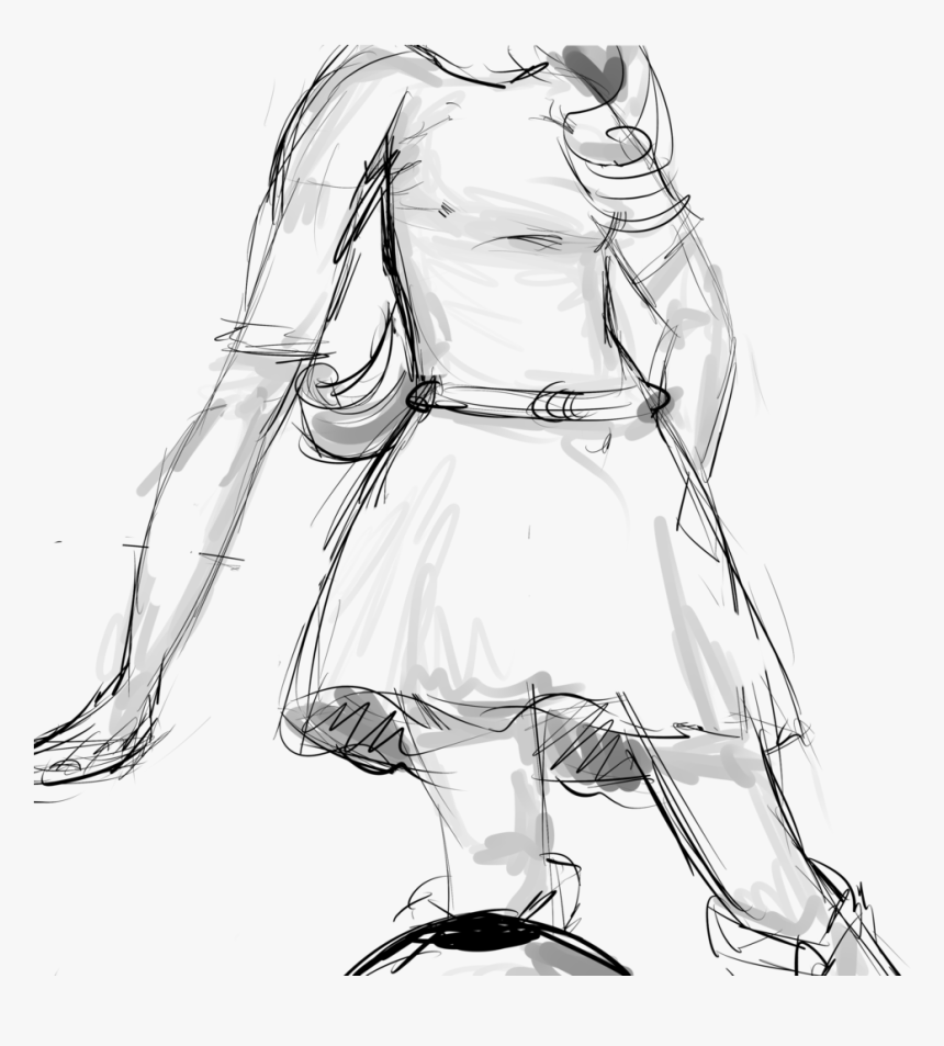 Mean Dog Sketch - Png Sketch Dog, Transparent Png