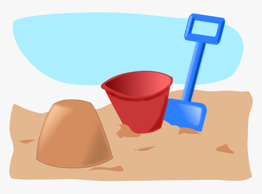 Sand Castle Clip Art - Beach Clip Art, HD Png Download