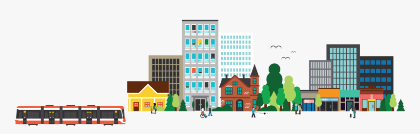 Wallpaper Rating - City Building Cartoon Png, Transparent Png