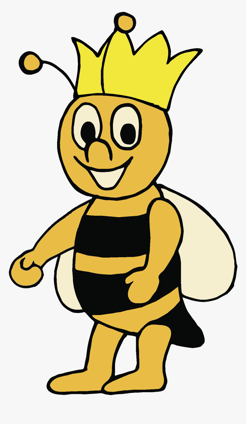 King Bee - Guard Bee Cartoon, HD Png Download
