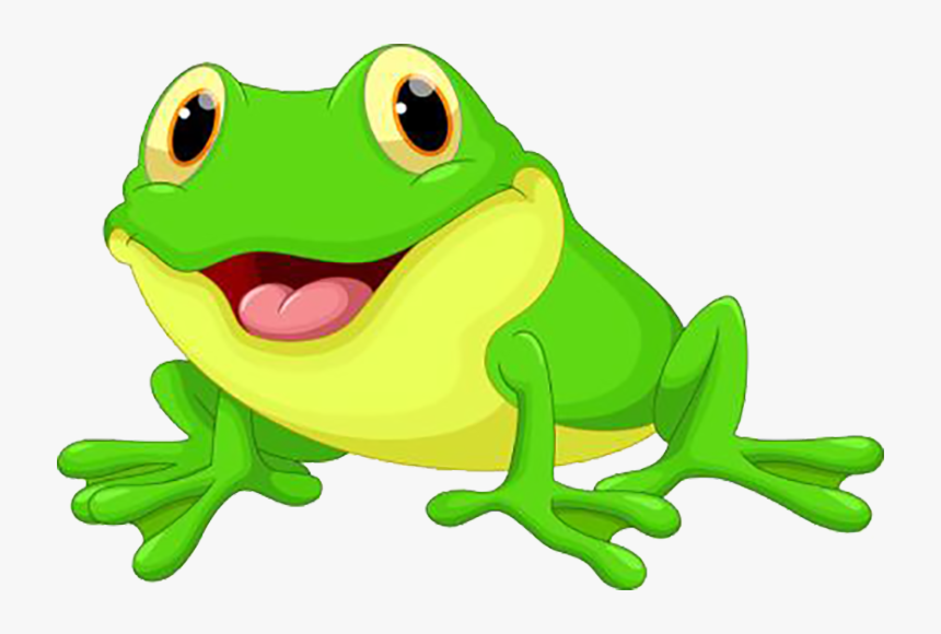 The Frog Kermit Cartoon Free Hq Image Clipart - Cute Frog, HD Png Download