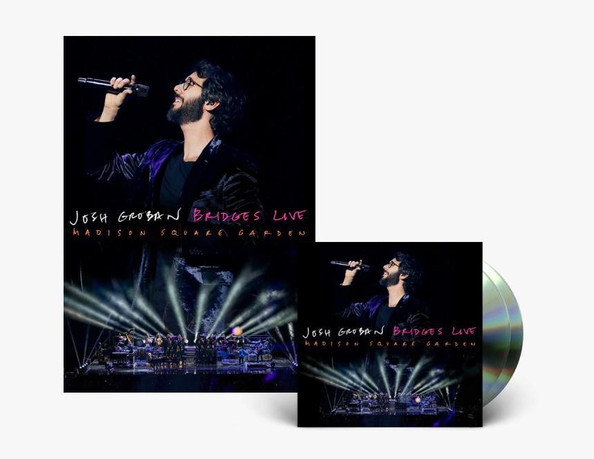 Josh Groban Madison Square Garden - Josh Groban Bridges Live Madison Square Garden, HD Png Download