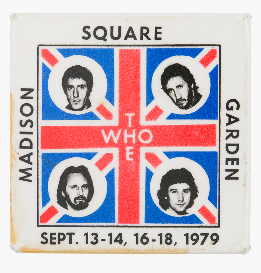 The Who Madison Square Garden Event Button Museum - Emblem, HD Png Download