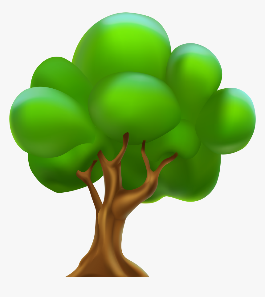 Cartoon Tree Png Clipart, Transparent Png