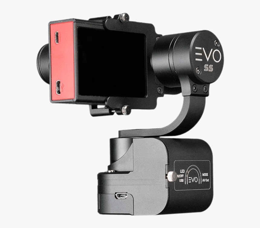 Evo Ss Wearable 3 Axis Gimbal Iwth Garmin Virb - Feiyu Tech Wg2 Garmin, HD Png Download