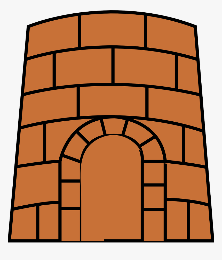 Castle 7 Clip Art - Castle Outline, HD Png Download