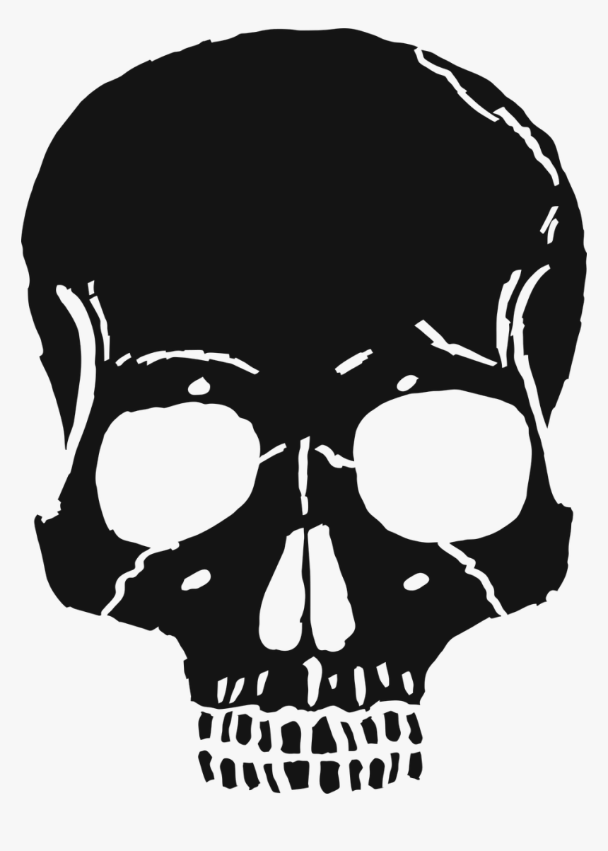 Skull, Bone, Bones, Skeleton, Skeletal, Creepy, Spooky - Moonraker Ian Fleming, HD Png Download
