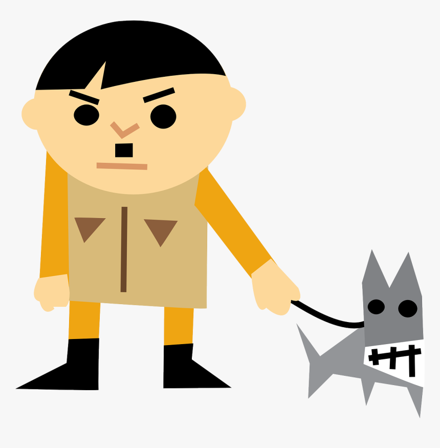 Aggressive Dog Training - Bad Clip Art, HD Png Download