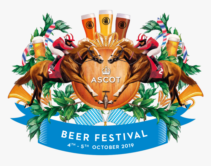 Ascot Beer Festival Logo - Ascot Beer Festival 2019, HD Png Download