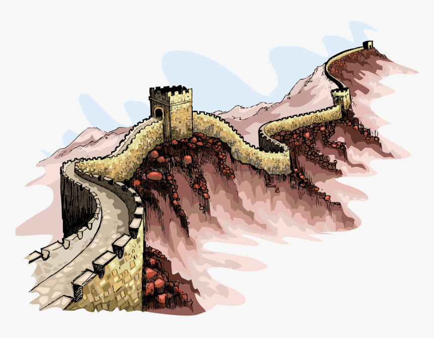 Great Wall Of China Png, Transparent Png