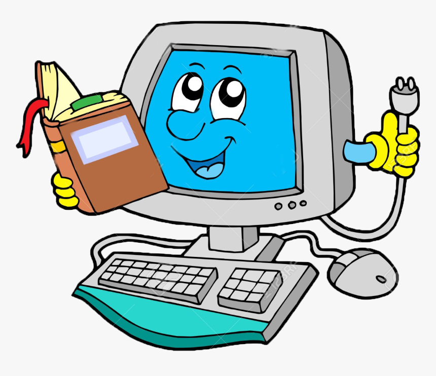 Laptop Computer Clip Art - Cartoon Images Of Computer, HD Png Download