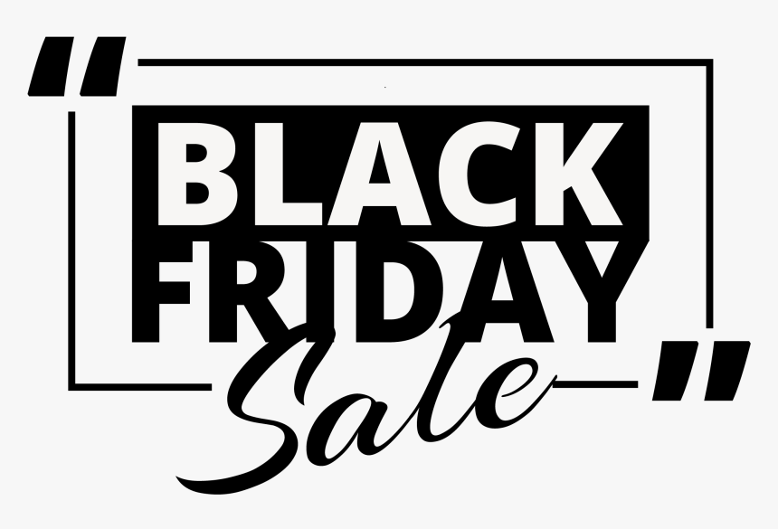 Black Friday Sale Png Pic - Calligraphy, Transparent Png
