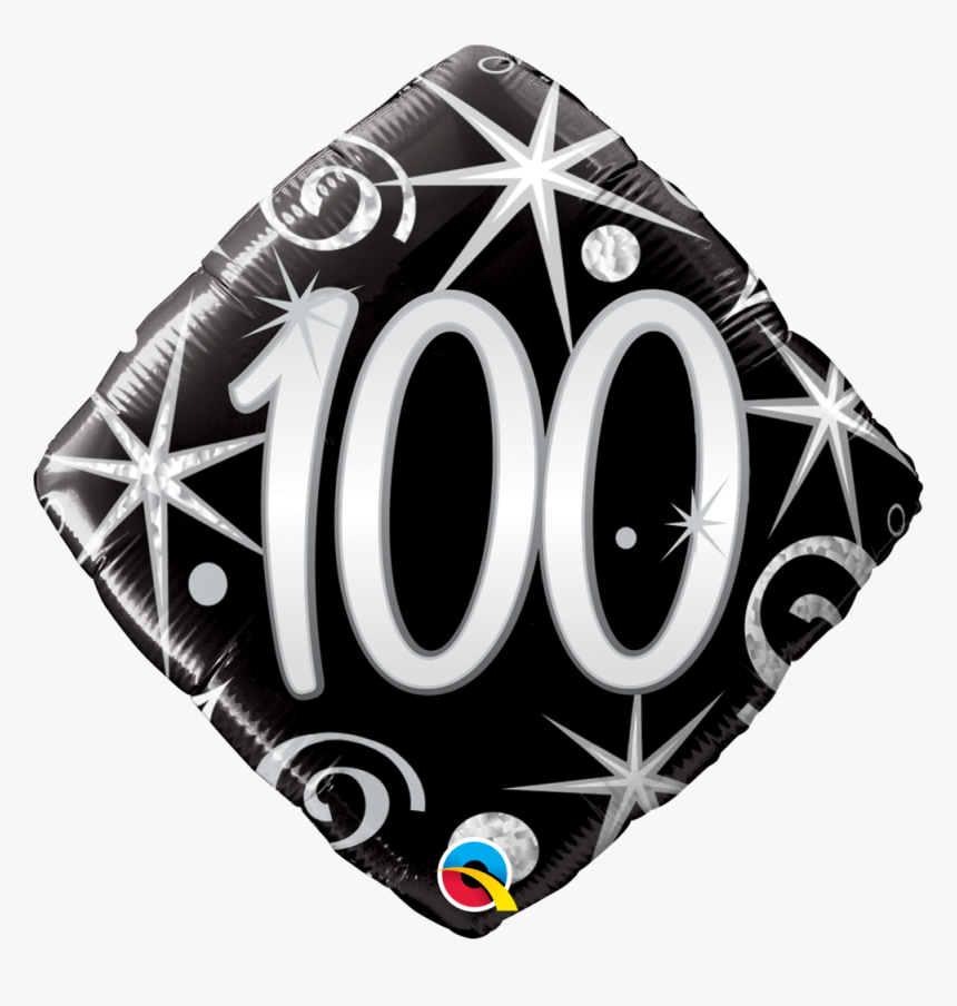 100 Elegant Sparkles & Swirls - Balão De Aniversario 50 Anos, HD Png Download