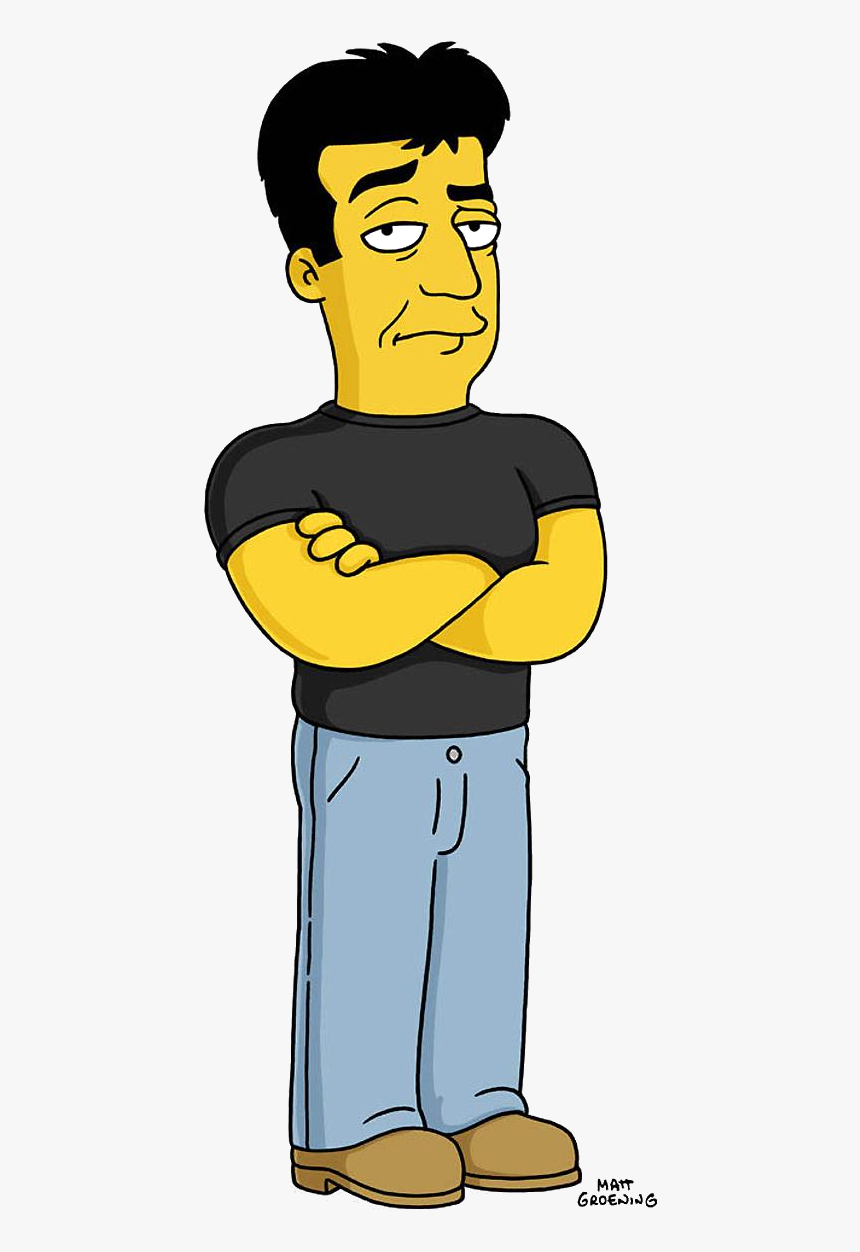 Simon Cowell On The Simpsons, HD Png Download