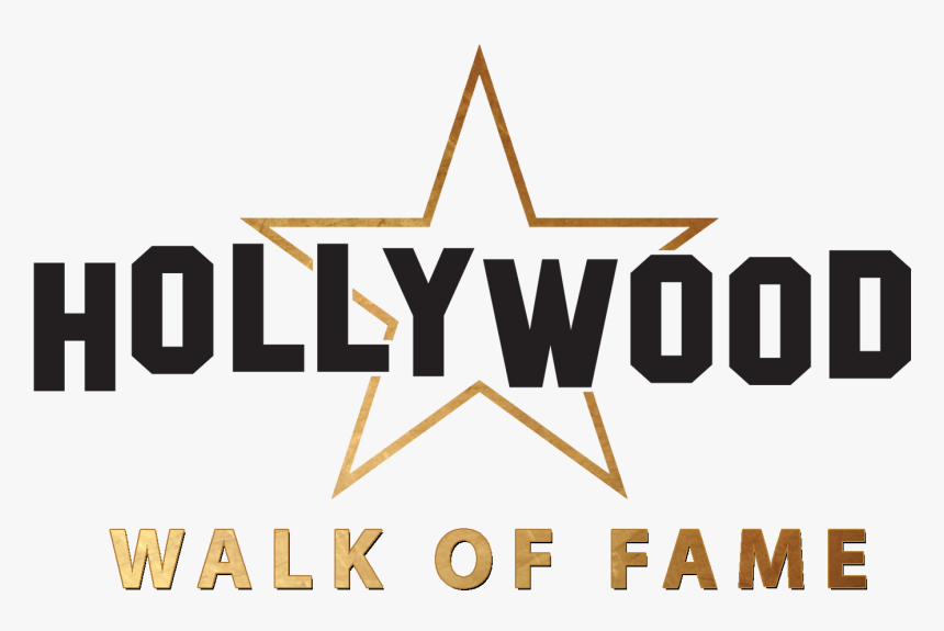 Star Hollywood Walk Of Fame Png, Transparent Png