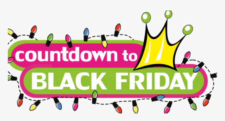 Amazon Countdown To Black Friday Deals - Black Friday Shopping Clip Art, HD Png Download