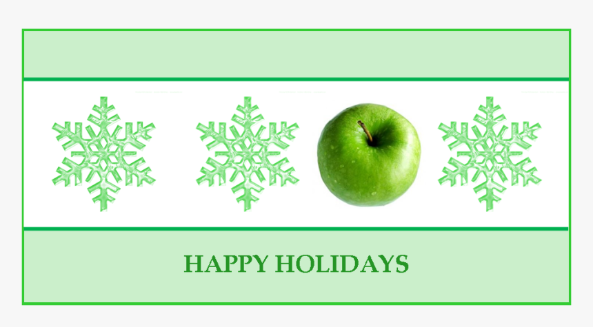 Snowflakes - Granny Smith, HD Png Download