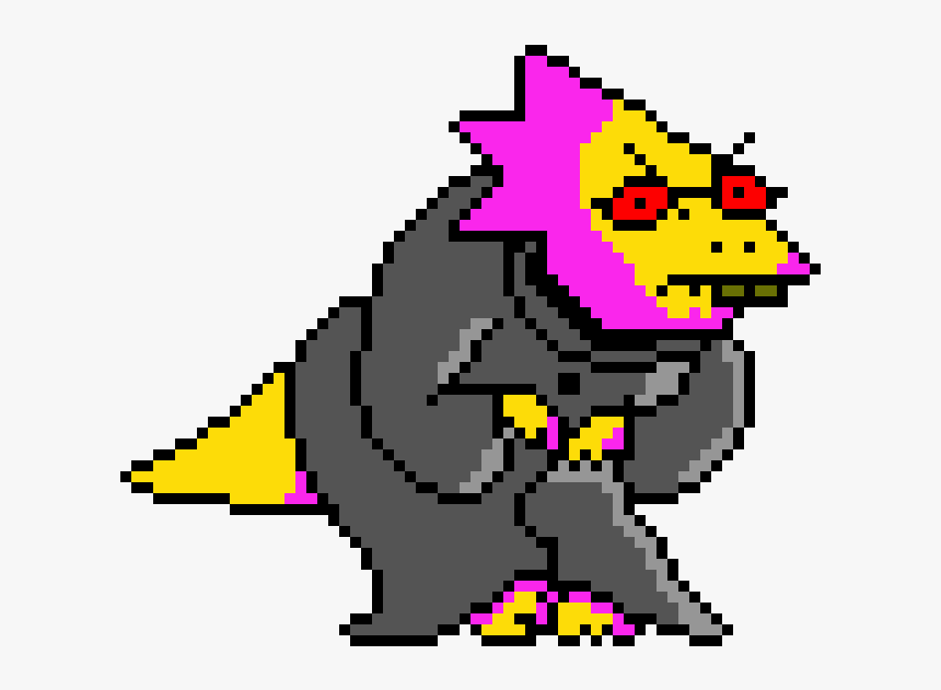 Transparent Alphys Png - Undertale Alphys Color, Png Download