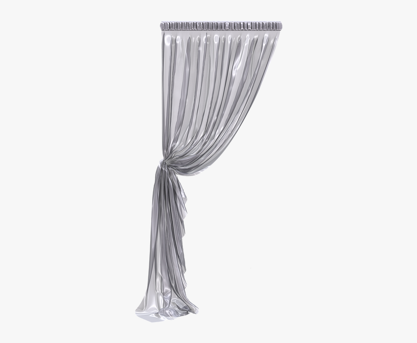 Curtain, Fabric, Transparent, Translucent, Hell, White - Transparent White Curtains Png, Png Download