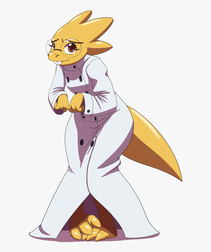 Dr - Alphys Base - Dr Alphys, HD Png Download