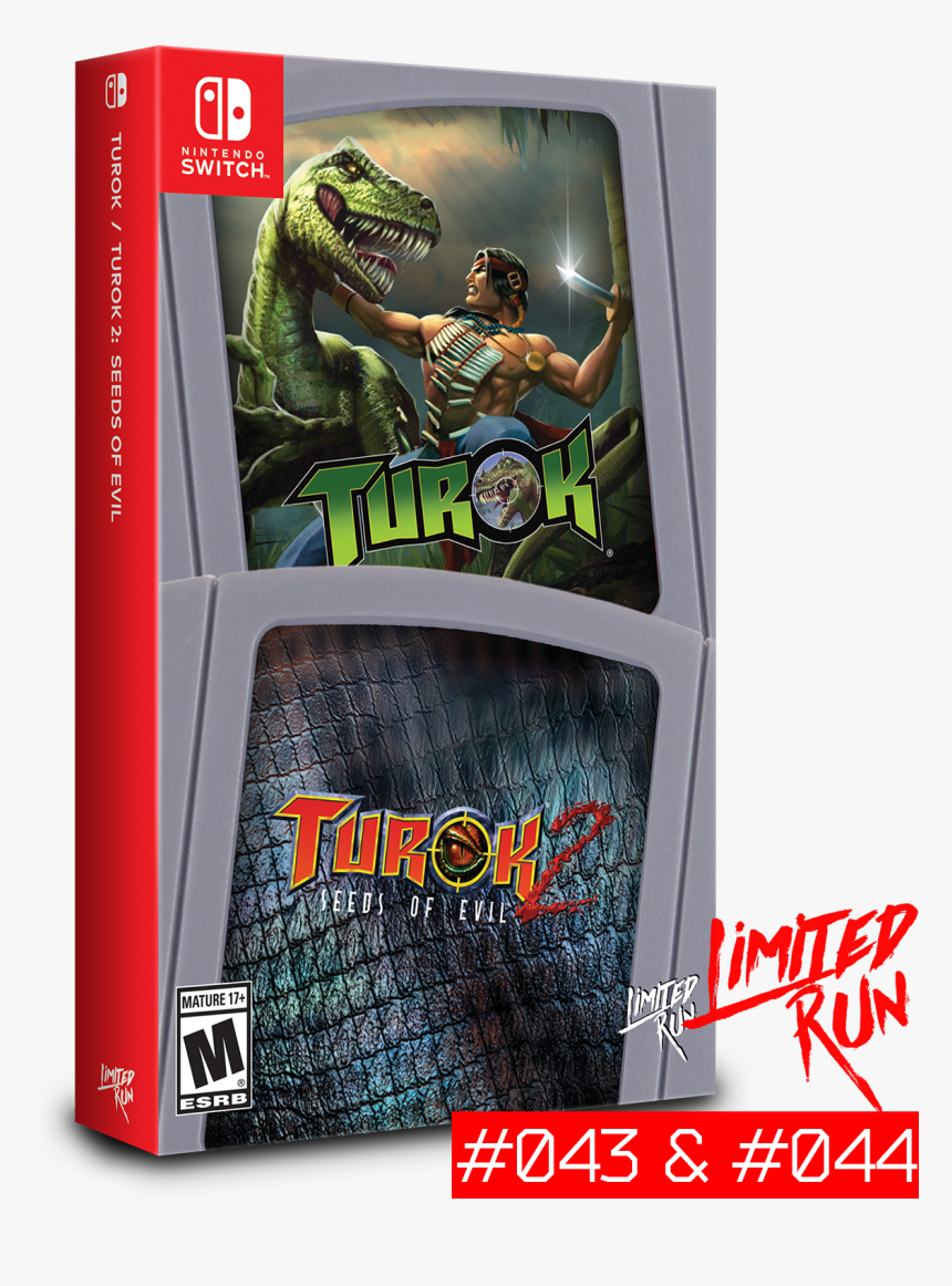 Pre-orders For Physical Copies Of Turok On Nintendo, HD Png Download