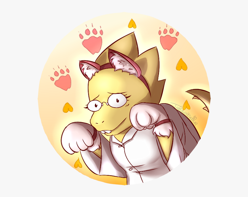 Alphys Undertale, HD Png Download