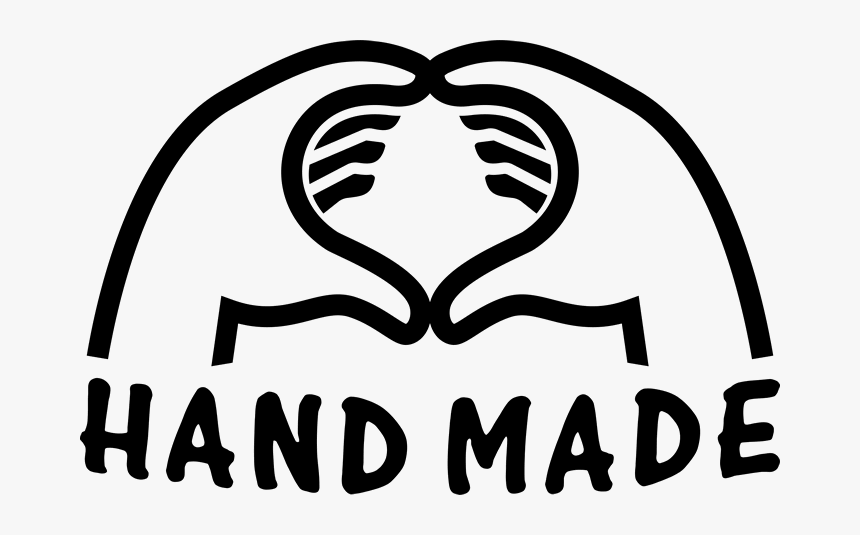 Handmade Rubber Stamp With Hand-held Heart, HD Png Download