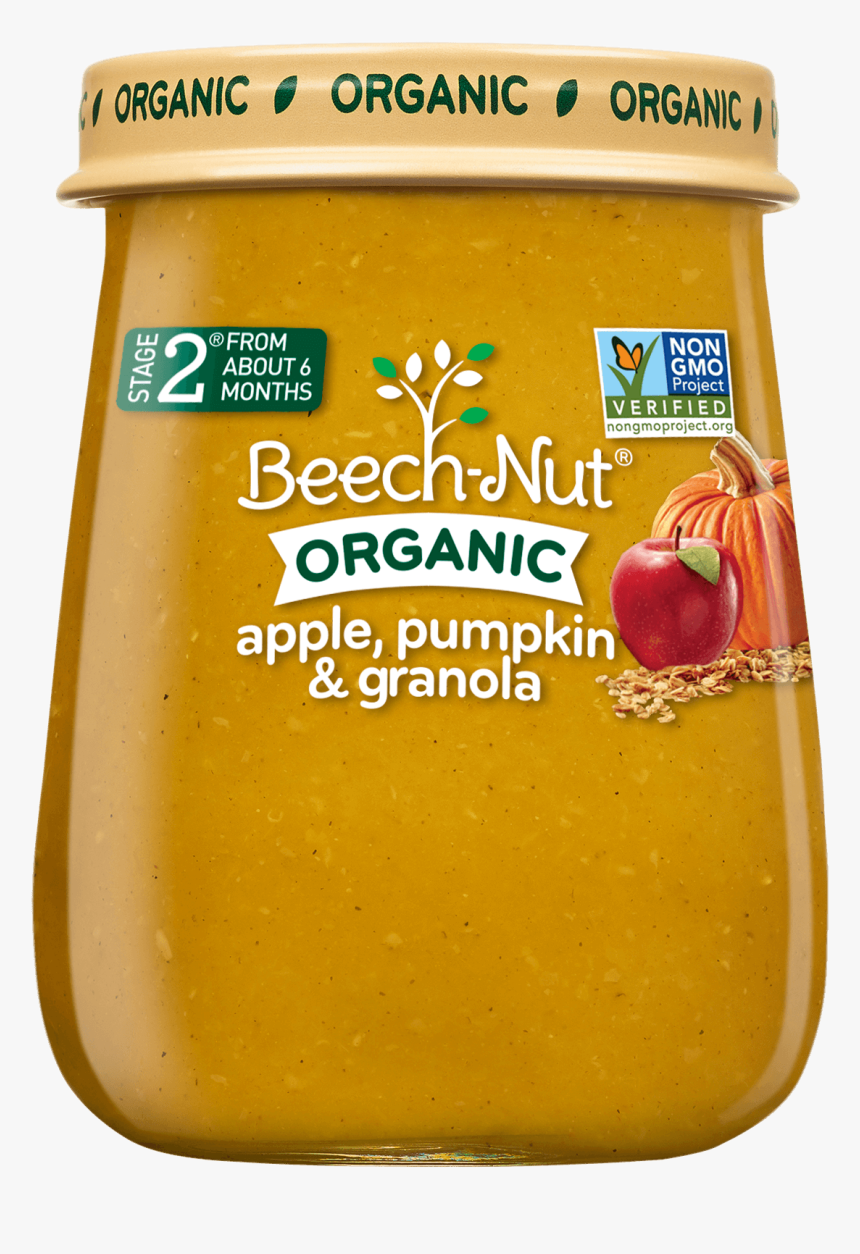 Organic Apple, Pumpkin & Granola Jar - Natural Foods, HD Png Download