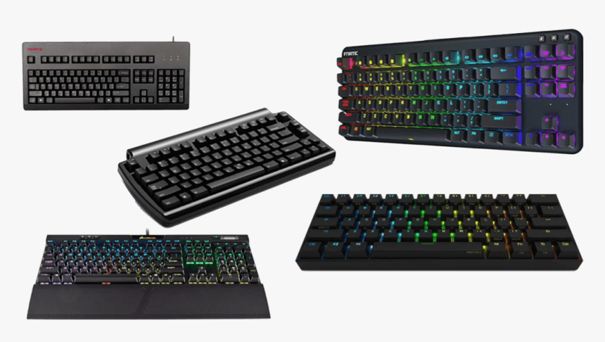 Quietest Mechanical Keyboards - Keyboard, HD Png Download