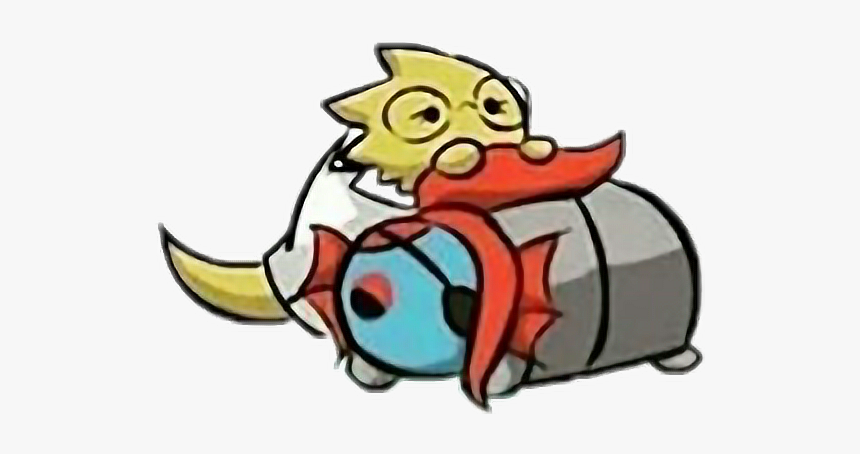 #science #alphys #undyne #alphyne #sleep #zzz #overlay - Cartoon, HD Png Download