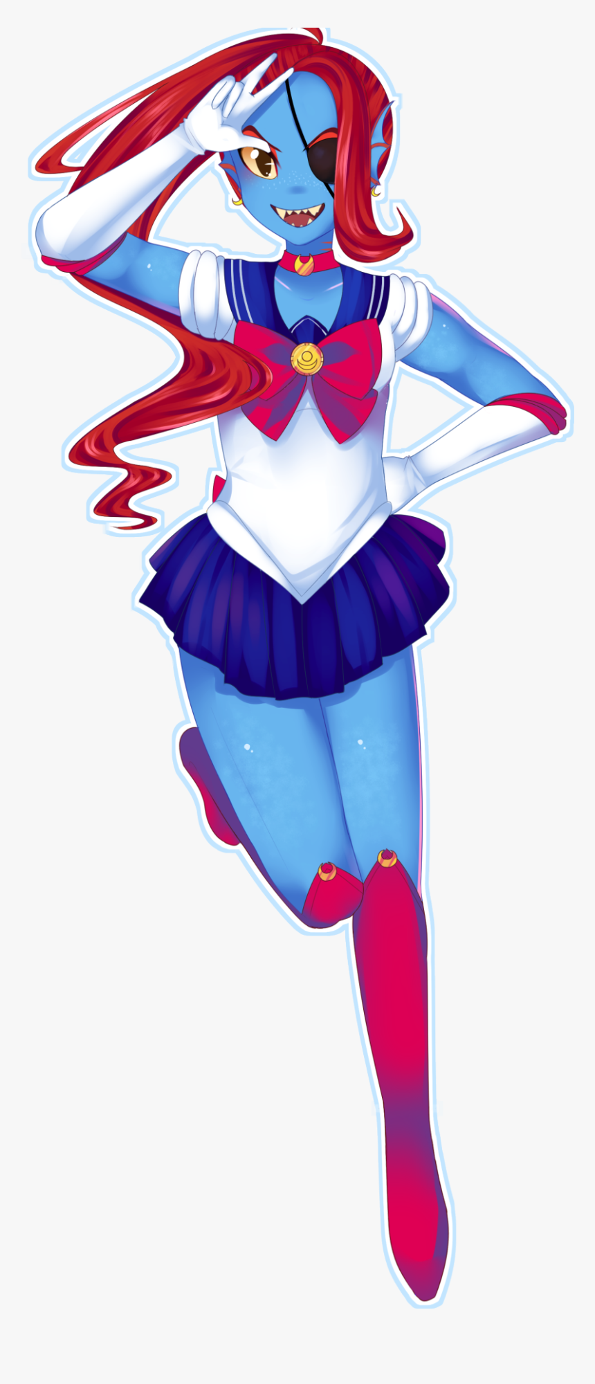 Undertale Sailor Moon Crossover, HD Png Download