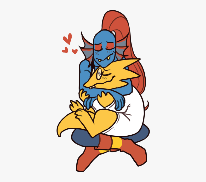 Undertale Undyne And Alphas, HD Png Download