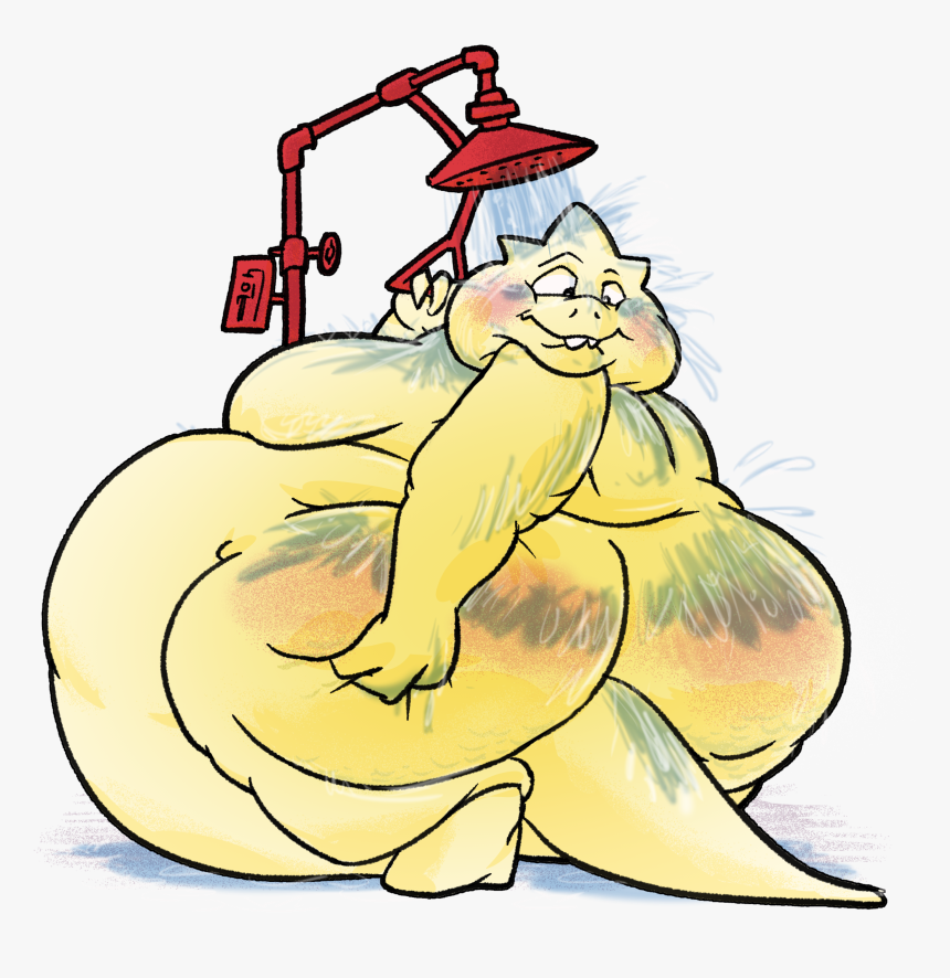Emergency Alphys - Cartoon, HD Png Download