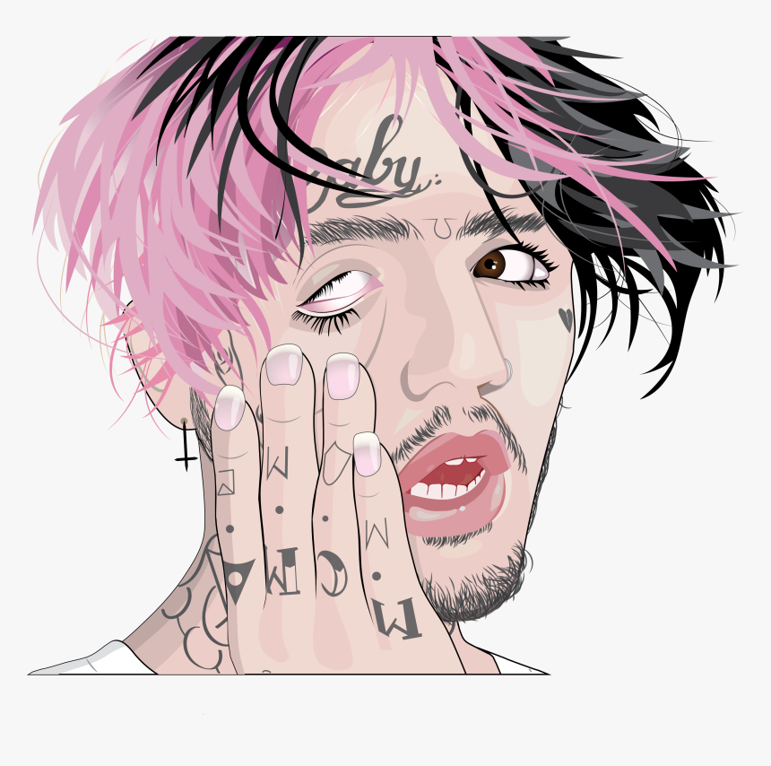 My Tribute To The Greatest Legend Ever - Lil Peep Transparent Png, Png Download
