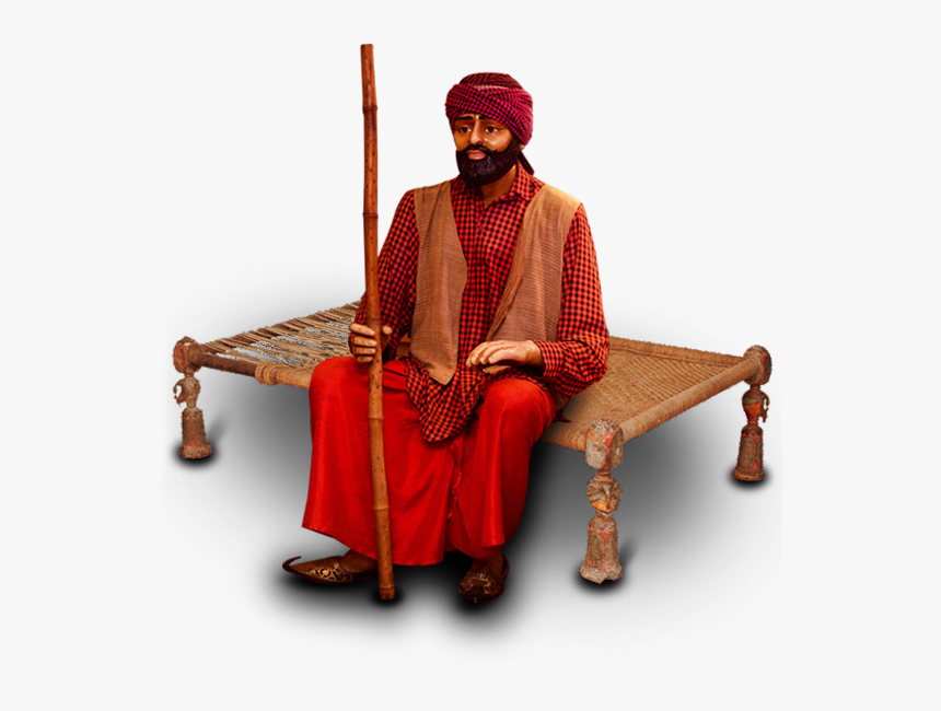 Transparent Indian Man Png - Pind Balluchi Man, Png Download