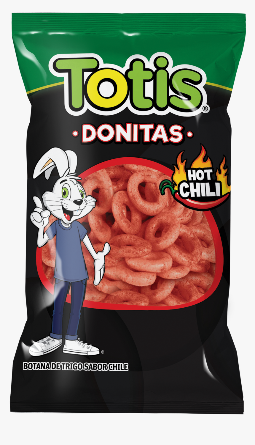Totis Donitas Hot Chili - Totis Donitas Mexican Chips, HD Png Download