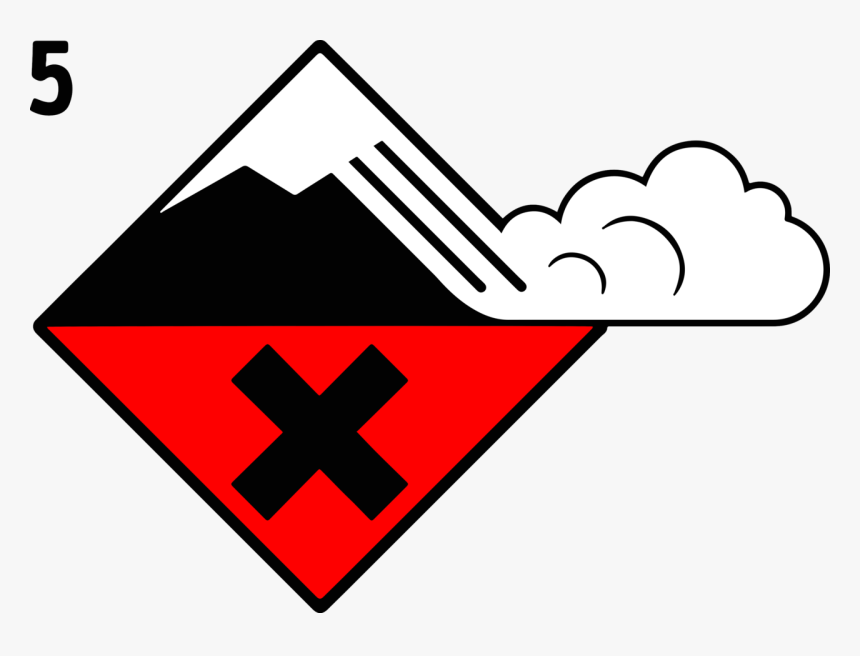 High Avalanche Danger, HD Png Download