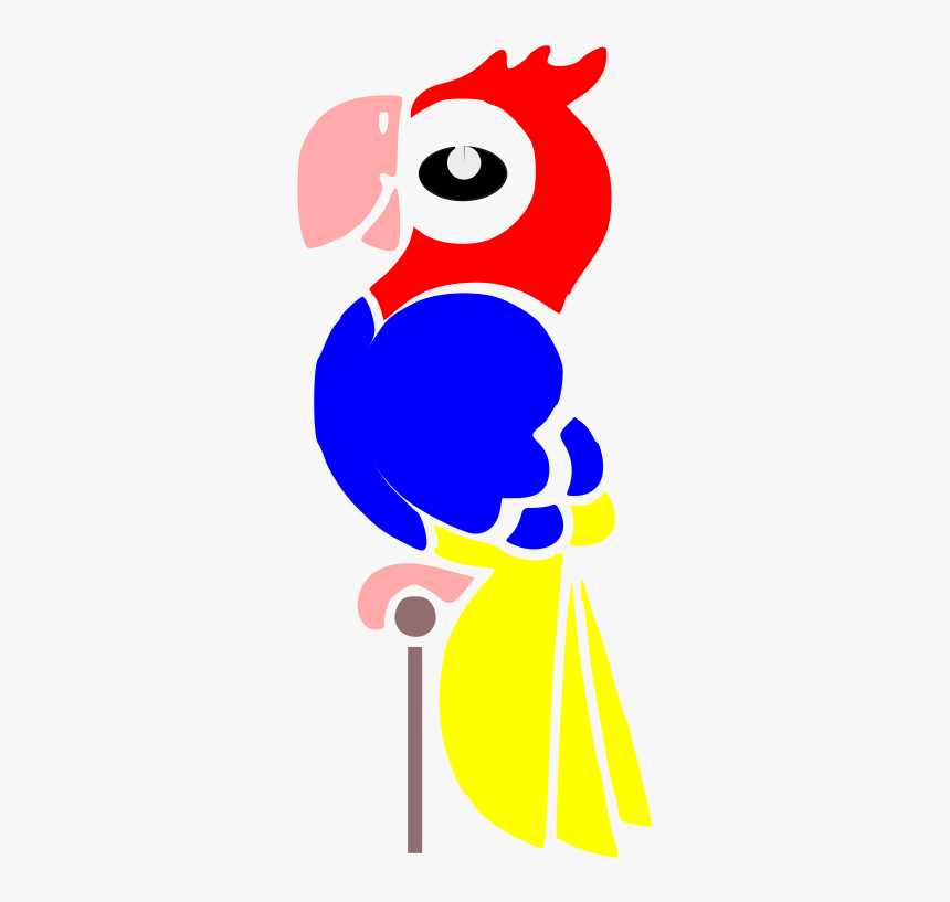 Parrot - Guacamaya Caricatura Png, Transparent Png