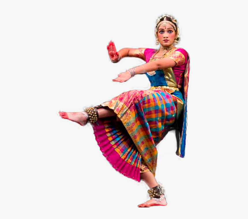 Clip Art Indian Man Dancing - Indian Classical Dance Png, Transparent Png