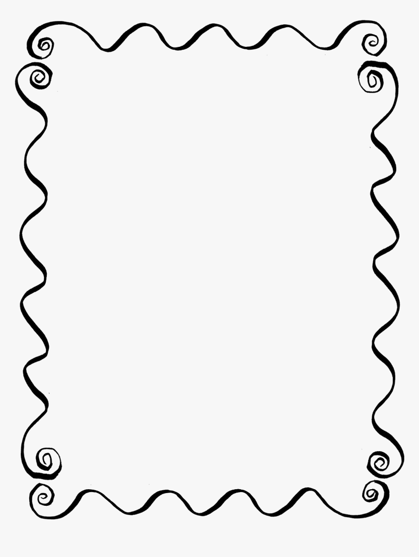 Border Design By Hand, HD Png Download