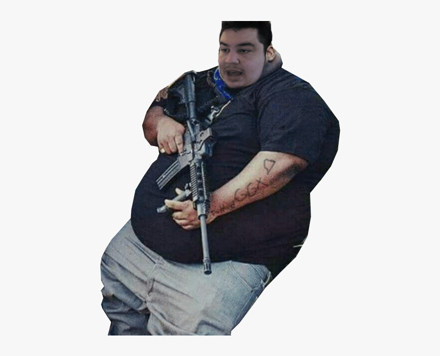 Big Nigga With A Gun, HD Png Download